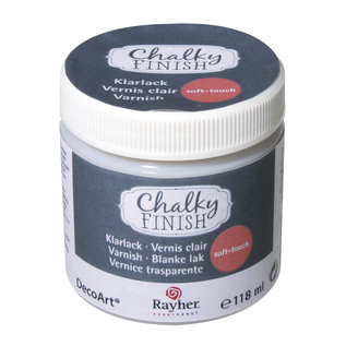 Chalky Finish Vernis clair soft-touch, Boite 118ml