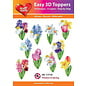 Easy 3D set Funny Flowers in Spring