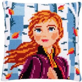 Kruissteekkussen kit Disney Frozen II Anna