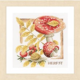 LanArte Herfst telstof 25x25cm