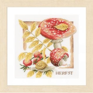 LanArte Herfst telstof 25x25cm