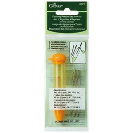 Clover Borduurnaaldenset met ronde punt