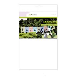 Synthetisch papier - PolyCraftCard wit 10 vellen, A4, 230 g/m²