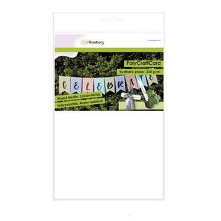 Synthetisch papier - PolyCraftCard wit 10 vellen, A4, 230 g/m²
