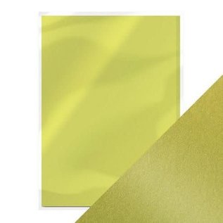 Tonic Pearlecent karton - Lime Light 5 vellen, A4, 250g.