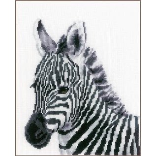 Telpakket - Zebra -ca.16x18cm