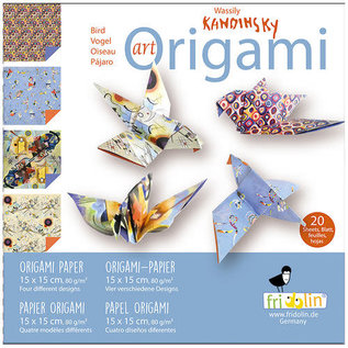 Origami papier Art 15x15cm 80g Vogel