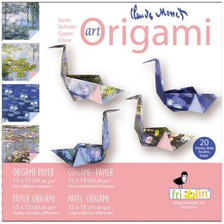 Origami papier Art 15x15cm 80g Zwaan