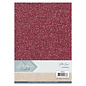 Card Deco Essentials Glitter Papier Bordeaux