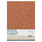 Card Deco Essentials Glitter Papier Copper