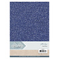 Card Deco Essentials Glitter Papier Dark Blue