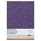 Card Deco Essentials Glitter Papier Dark Purple