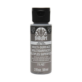 Folkart 59ml Metallic Nickel