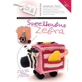 Patroonboekje Speelkubus Zebra haken