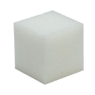 Schuimrubber kubus, 10x10cm, PER STUK