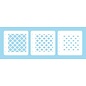 Nellie's Layered Combi Stencil set - Eastern Oval