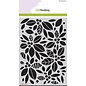 CraftEmotions Mask stencil - achtergrond bloemen A5