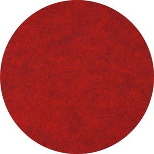 Vilt op rol breedte 45cm M752 rood per meter