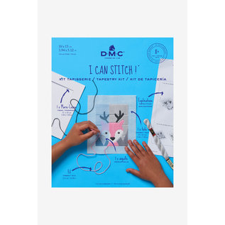 DMC Kit Tapisserie, long stitch, Little Rendeer, 10x13cm