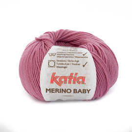 Katia MERINO BABY 46 Bleekrood bad 09449