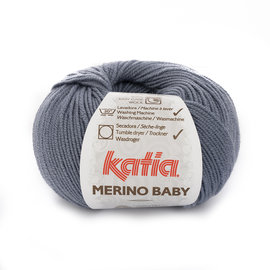 Katia MERINO BABY 67 Donker grijs bad 00826