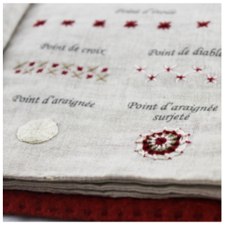 Borduurpakket: Cahier de  broderie