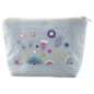 Borduurpakket: Trousse bleue 19x13cm