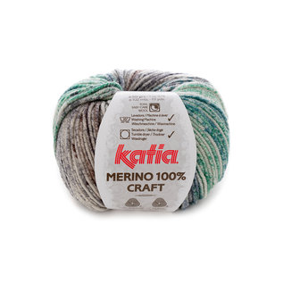 Merino 100% Craft 306 Jaune-vert bad 20027