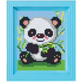 Pixelpakket - Panda met 23 pixelmatjes