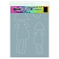 Ranger Dylusions Stencils - Silhouettes Martha