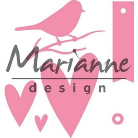 Marianne D Collectables Giftwrapping - Karin's Bird Heart