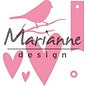 Marianne D Collectables Giftwrapping - Karin's Bird Heart