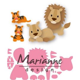 Marianne D Collectables Eline's Leeuw/Tijger