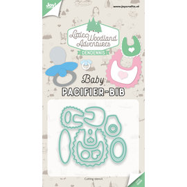 Joy!Crafts LWA Dendennis Baby Pacifier-bib