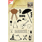 Snij stencil/stempel - BBQ pakket