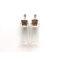 Mini glass Bottles 22x40mm 2st