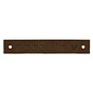 Leren label Made with ♥ , 10mm x 61,5mm