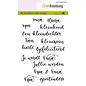 Clearstamps A6 - handletter - Oma & Oma