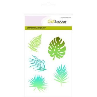 Clearstamps A6 - Tropical Leaves silhouette