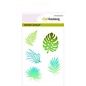 Clearstamps A6 - Tropical Leaves silhouette