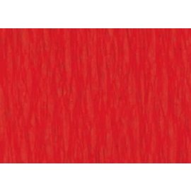 Crepepapier vuurrood 250x50cm