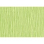 Crepepapier wit groen 250x50cm