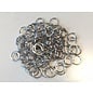 Key Rings 15mm platinum 100 ST polybag