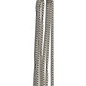 Ketting middel zilverkleur 1 MT