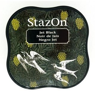 Stazon Stazon inktkussen Midi Jet Black
