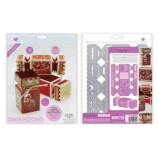 Tonic Studios Die Dimensions Edged Square Cracker Box set