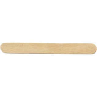 Houten lolliestokjes 55x6mm 50st
