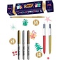 BIC, Xmas Cracker, 4 colours shine, 2 cristal shine, 3 marking metallic, 10 stickers