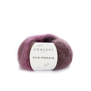 SILK - MOHAIR 715 Bere/Lila/Neg/Botel bad 95220