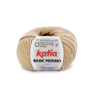 Katia BASIC MERINO 10 Zeer licht beige bad 16845A